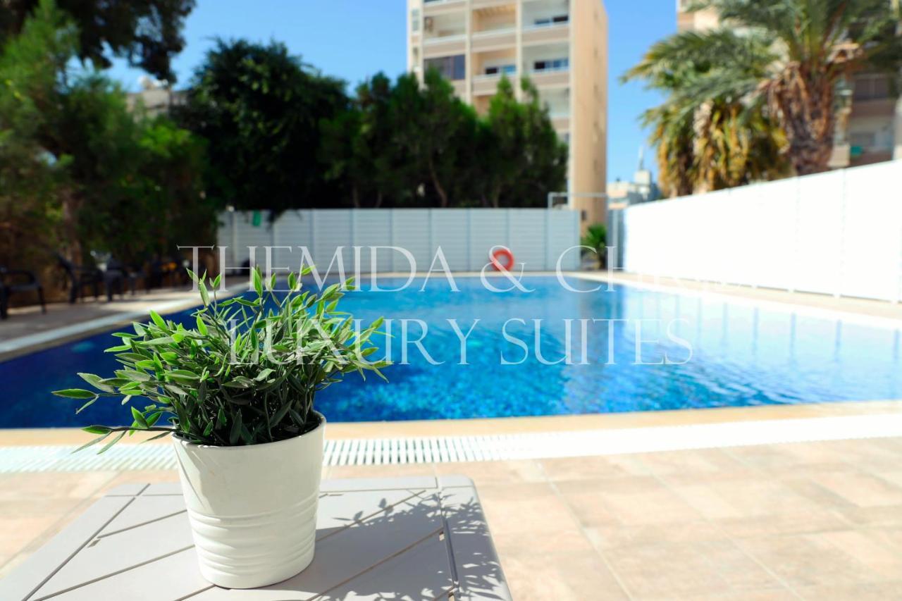 Luxury Penthouse 1Br-Seafront-Seasonal Pool-Central Larnaca Zewnętrze zdjęcie