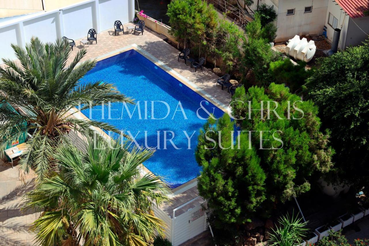 Luxury Penthouse 1Br-Seafront-Seasonal Pool-Central Larnaca Zewnętrze zdjęcie